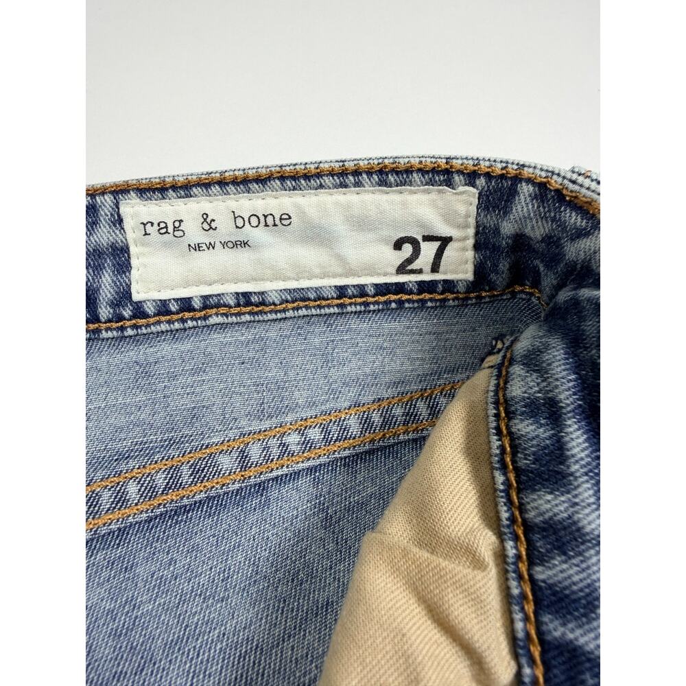 Rag & Bone Womenโs Cate Mid-Rise Skinny Jeans โ Size 27 โ Straigt Leg - Picture 5 of 14